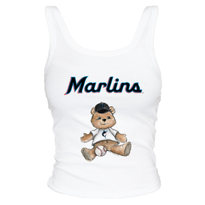 Miami Marlins Teddy Ribbed Tank