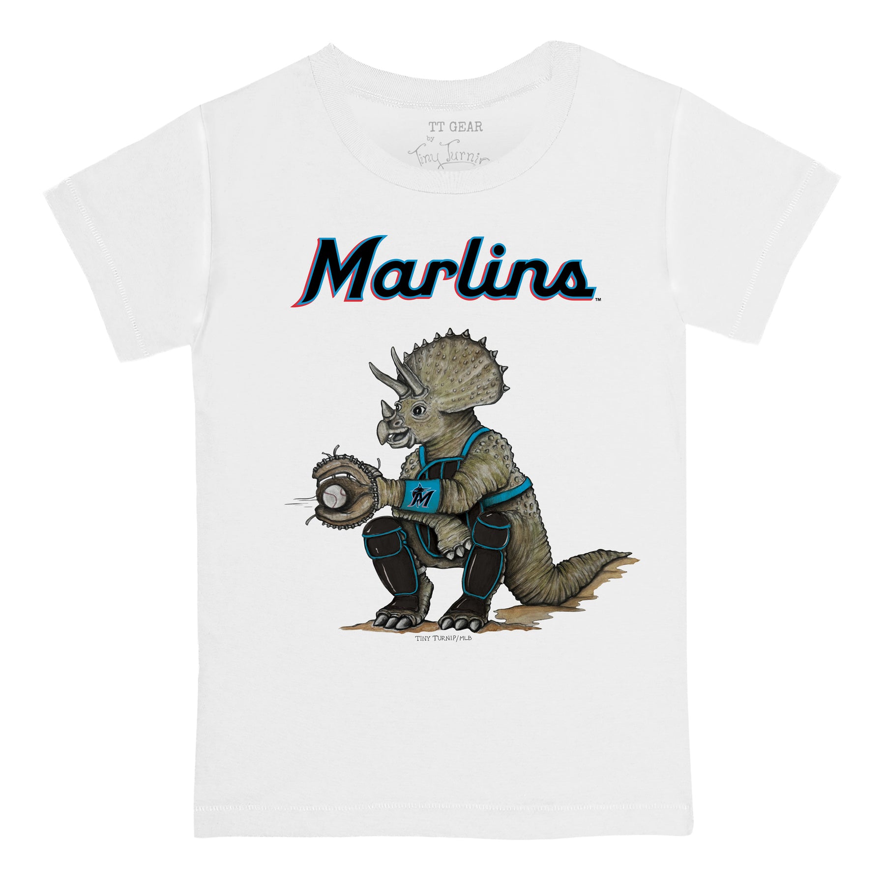 Miami Marlins Triceratops Tee Shirt