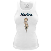 Miami Marlins Triple Scoop Classic Tank