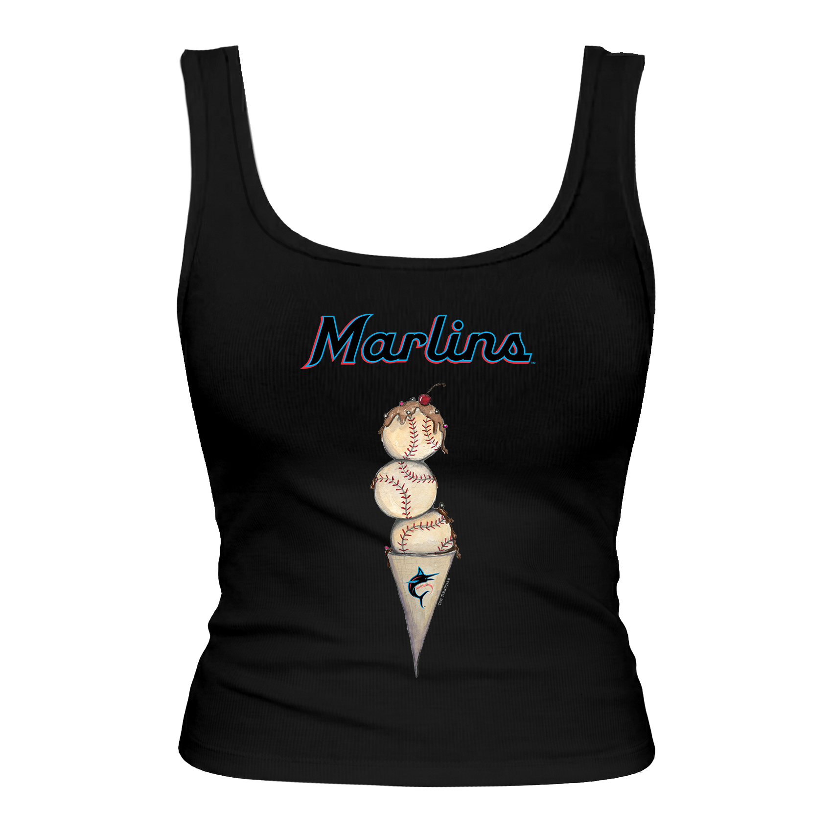 Miami Marlins Triple Scoop Emmy Tank