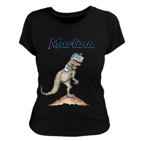 Miami Marlins TT Rex Tee Shirt - Tiny Turnip