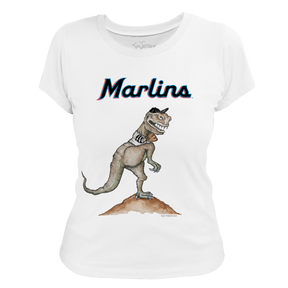 Miami Marlins TT Rex Tee Shirt - Tiny Turnip