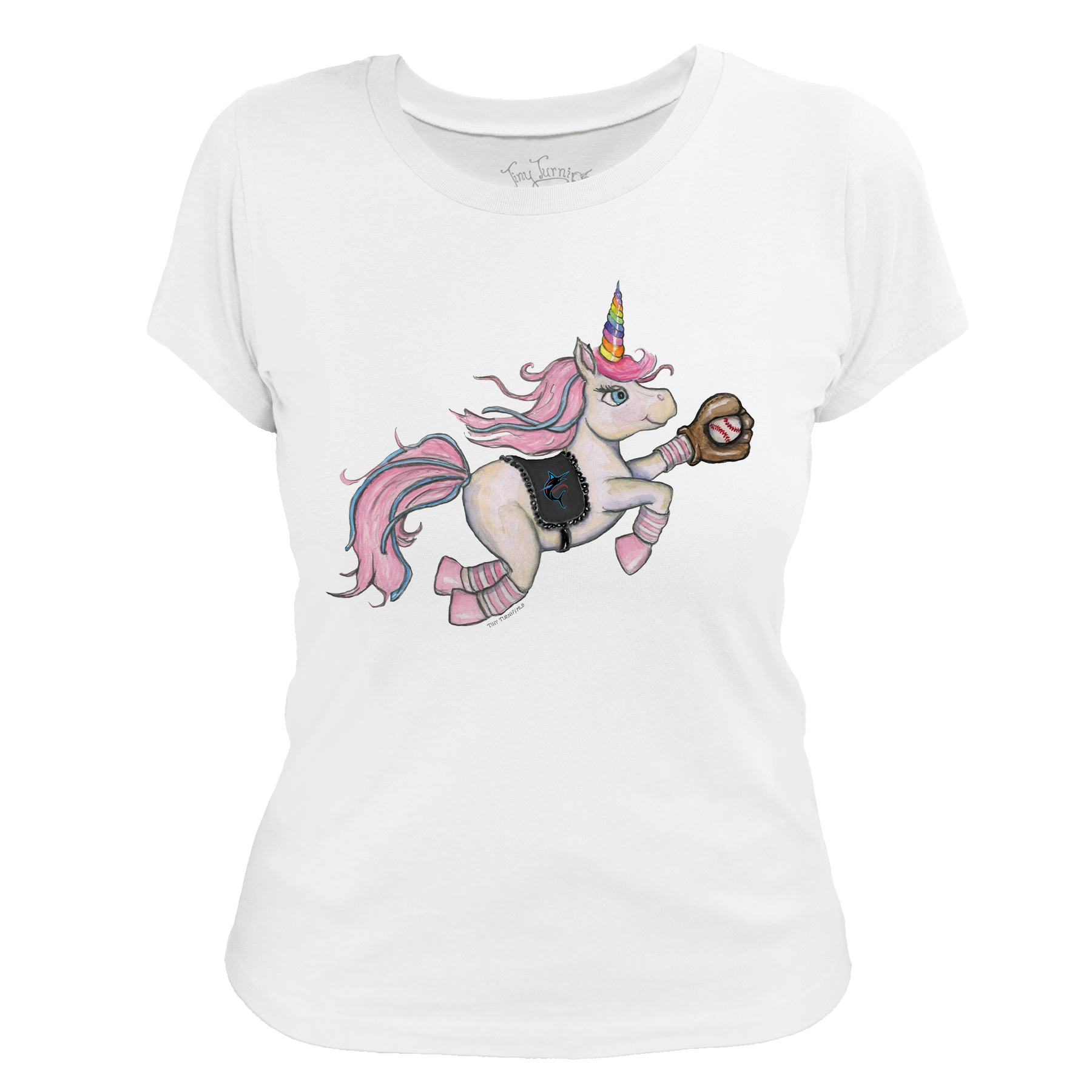 Miami Marlins Unicorn Tee Shirt
