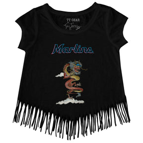 Miami Marlins 2024 Year of the Dragon Fringe Tee