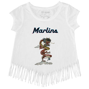 Miami Marlins 2024 Year of the Dragon Fringe Tee