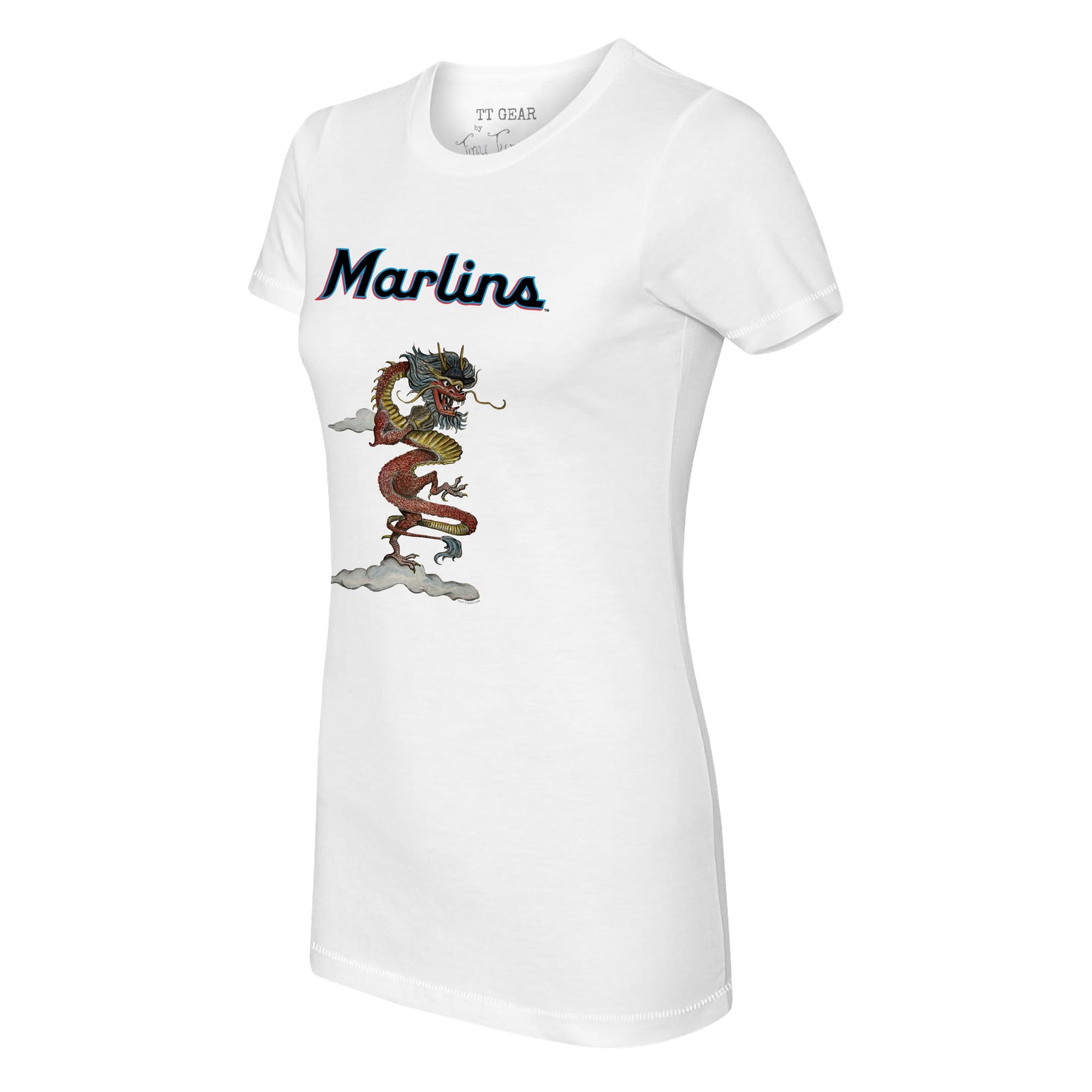 Miami Marlins 2024 Year of the Dragon Tee Shirt