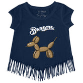 Milwaukee Brewers Balloon Dog Fringe Tee