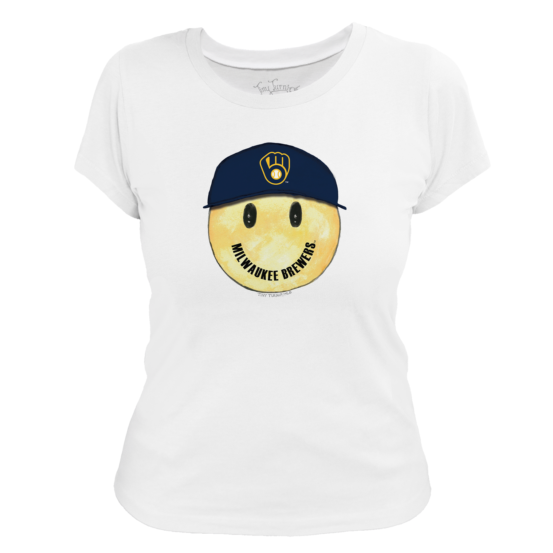 Milwaukee Brewers Smiley Tee Shirt