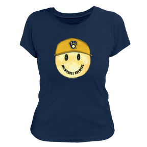 Milwaukee Brewers Smiley Tee Shirt