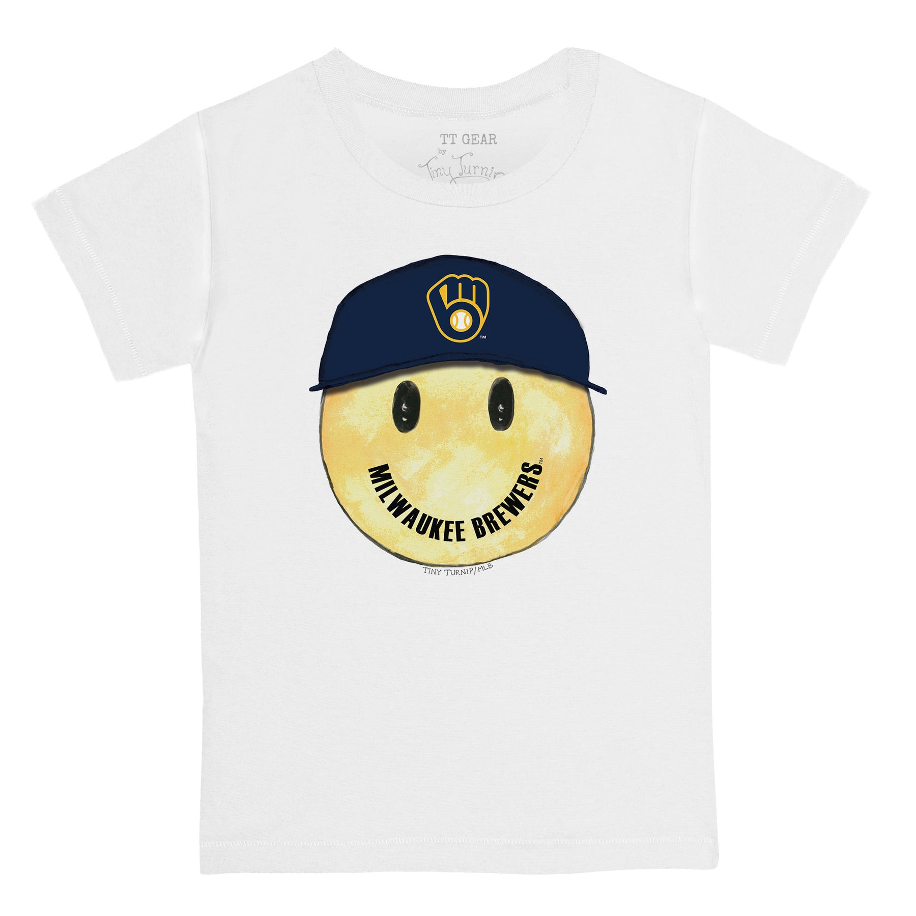 Milwaukee Brewers Smiley Tee Shirt