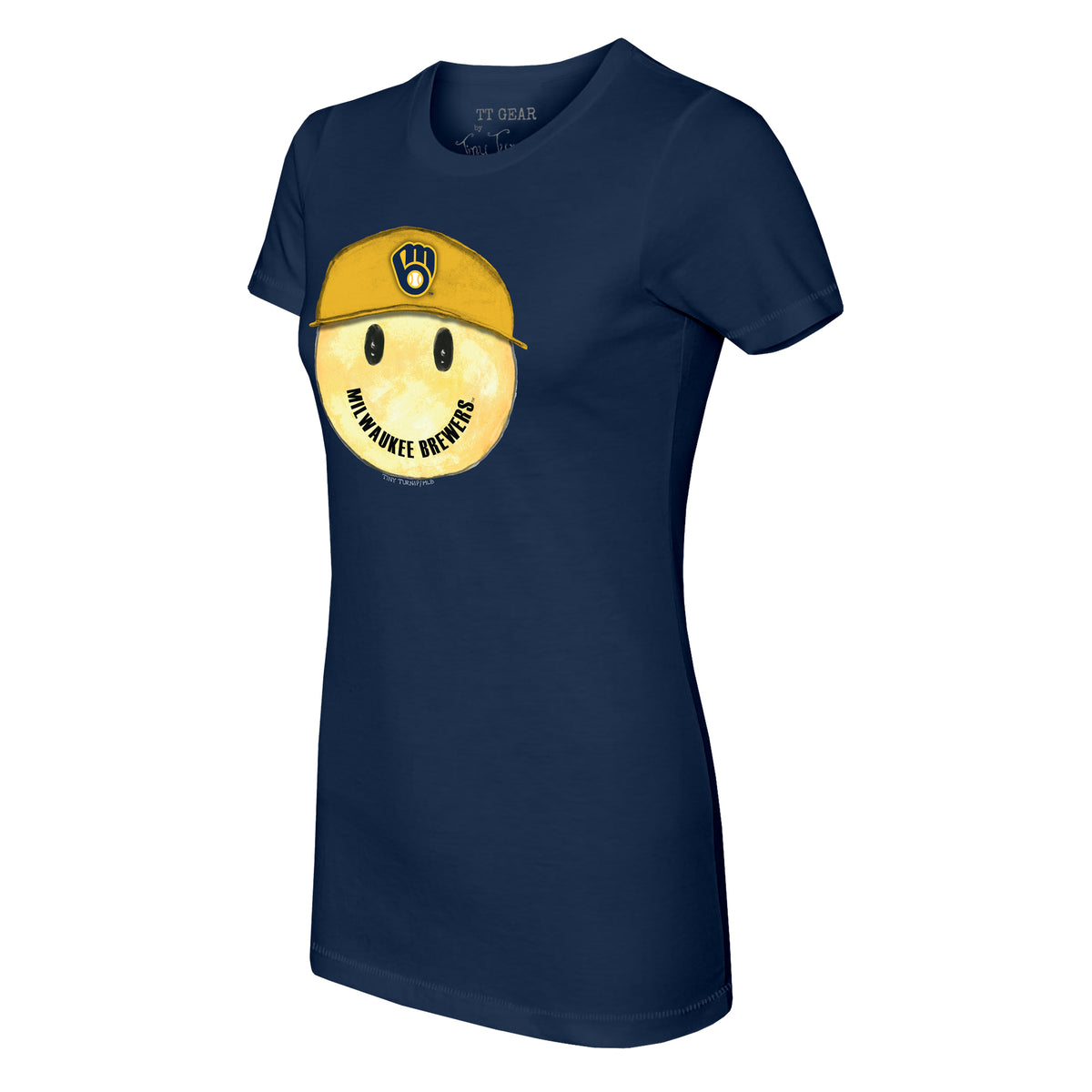 Milwaukee Brewers Smiley Tee Shirt