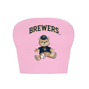 Milwaukee Brewers Teddy Crop Tube Top