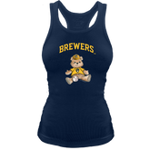 Milwaukee Brewers Teddy Classic Tank - Tiny Turnip