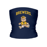 Milwaukee Brewers Teddy Tube Top - Tiny Turnip