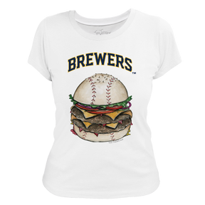 Milwaukee Brewers Burger Tee Shirt