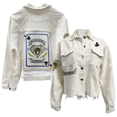 Milwaukee Brewers Card White Cord Jacket