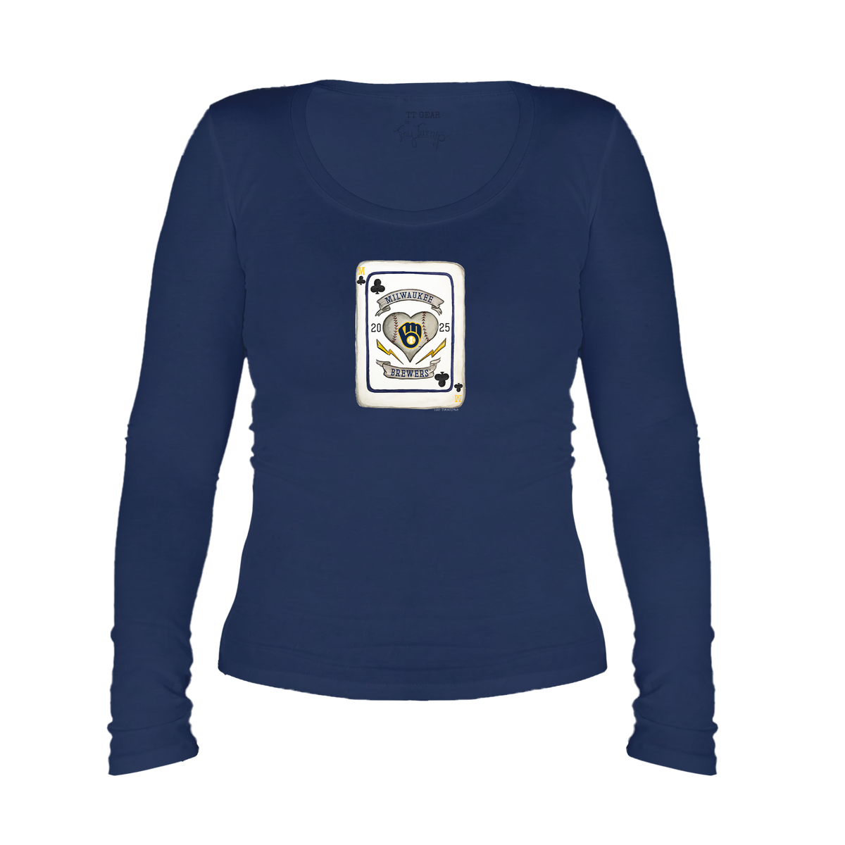 Milwaukee Brewers Card Legend Long Sleeve