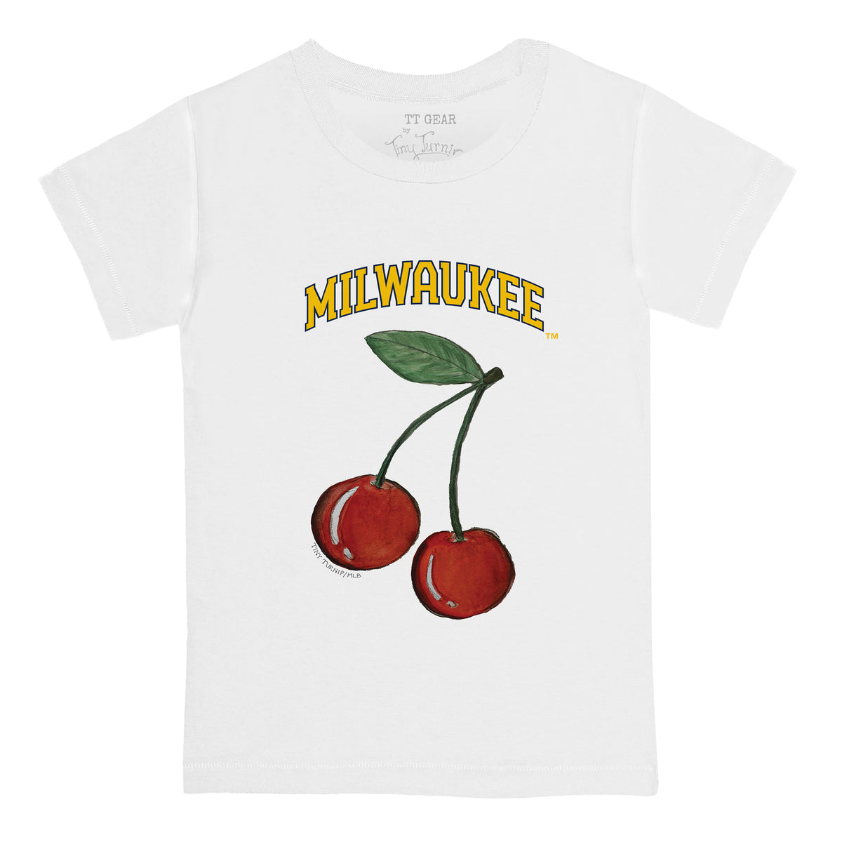 Milwaukee Brewers Cherries Tee Shirt