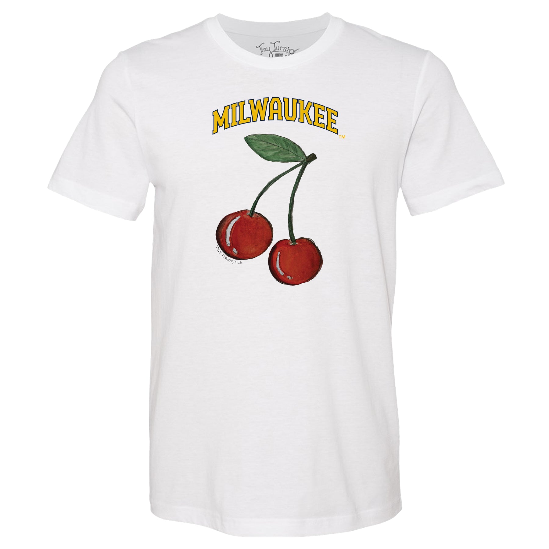 Milwaukee Brewers Cherries Tee Shirt