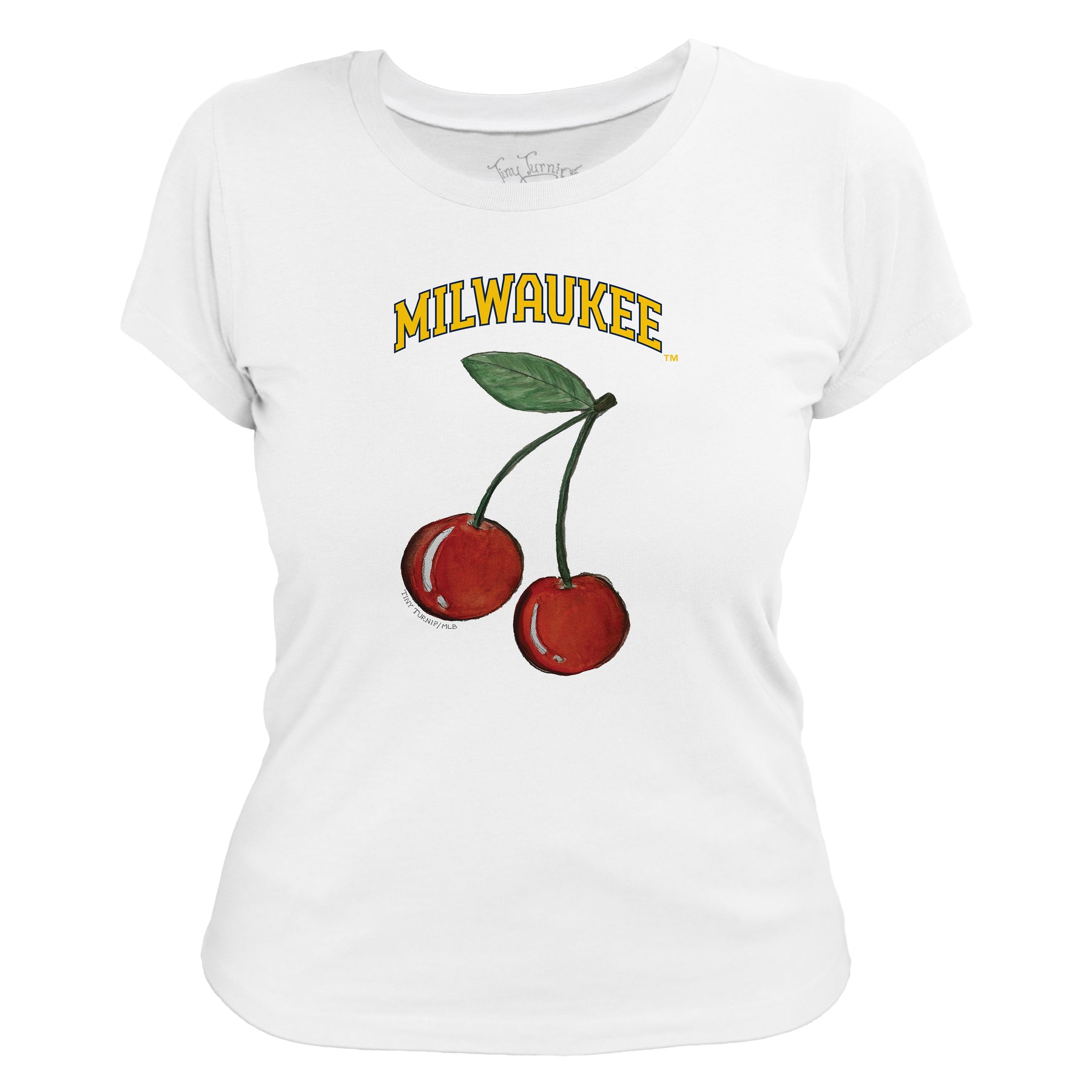 Milwaukee Brewers Cherries Tee Shirt