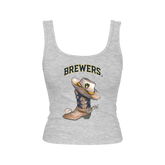 Milwaukee Brewers Cowboy Boot Emmy Tank