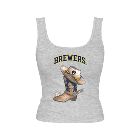 Milwaukee Brewers Cowboy Boot Emmy Tank