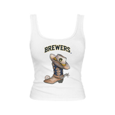Milwaukee Brewers Cowboy Boot Emmy Tank