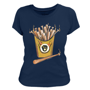 Milwaukee Brewers Hot Bats Tee Shirt
