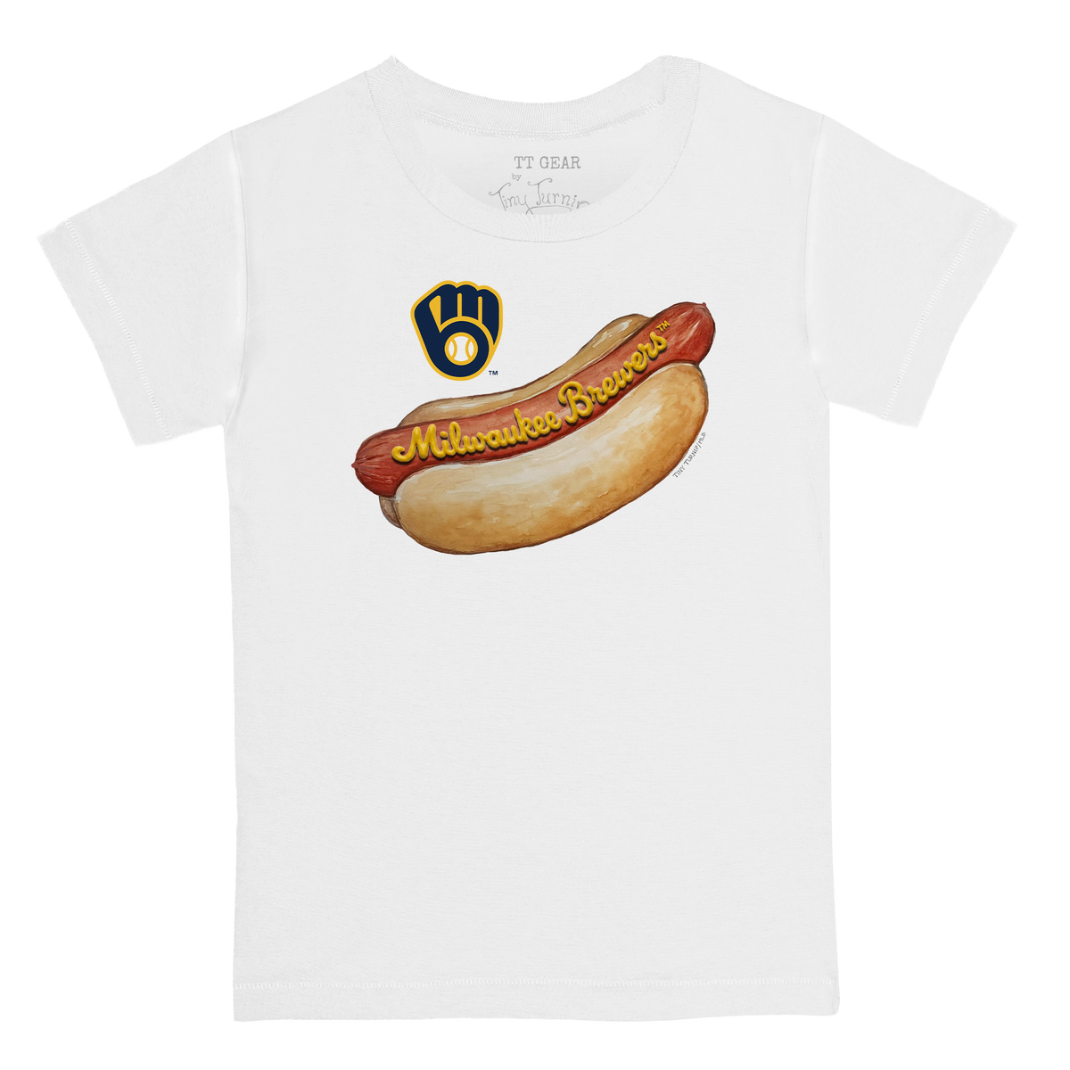 Milwaukee Brewers Hot Dog Kid's Tee Shirt