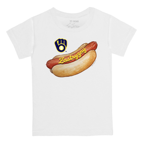VIP Milwaukee Brewers Personalized Postseason '26 Hot Dog Kid's Tee Shirt