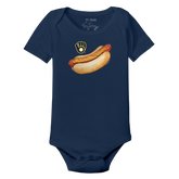 Milwaukee Brewers Hot Dog Short Sleeve Snapper
