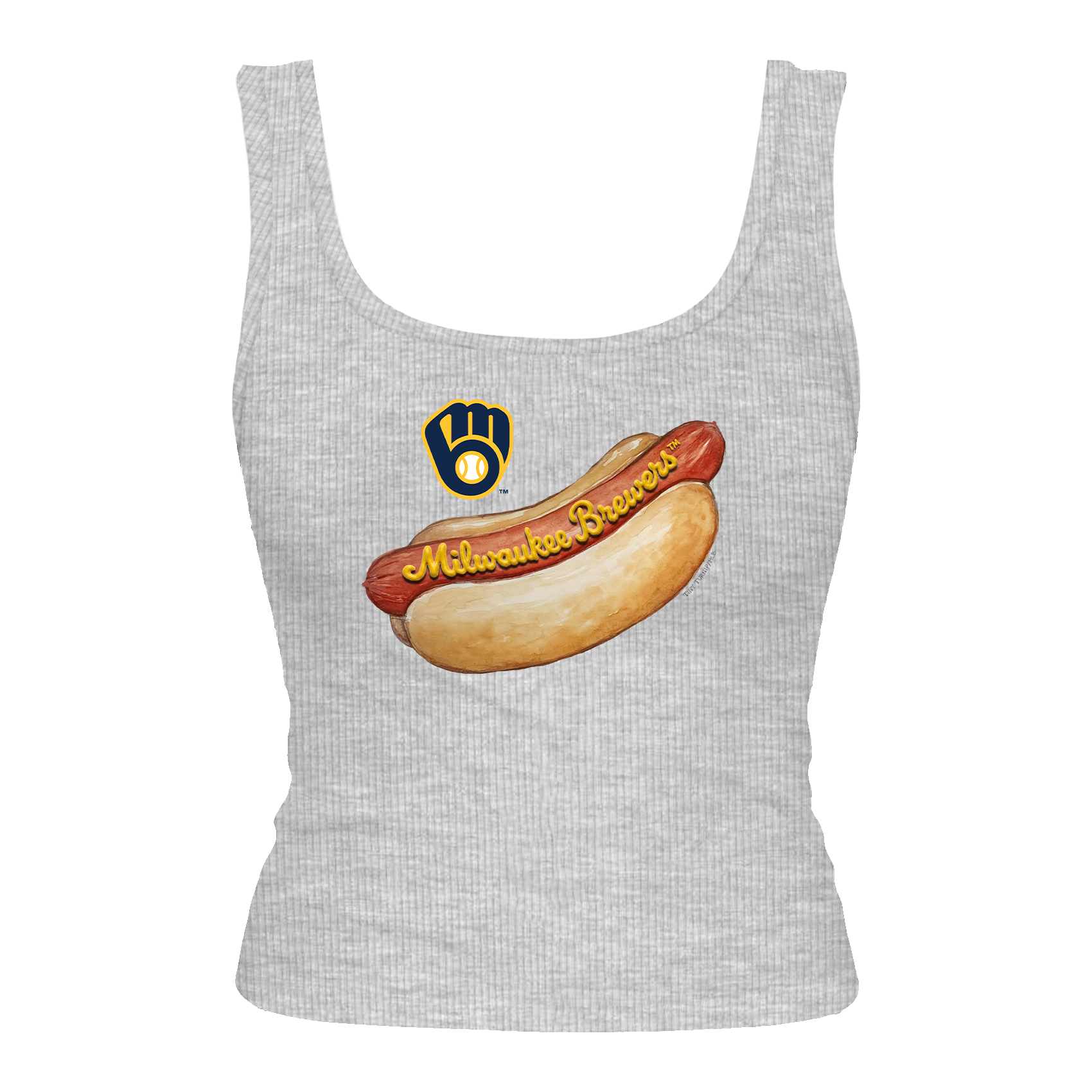 Milwaukee Brewers Hot Dog Emmy Tank