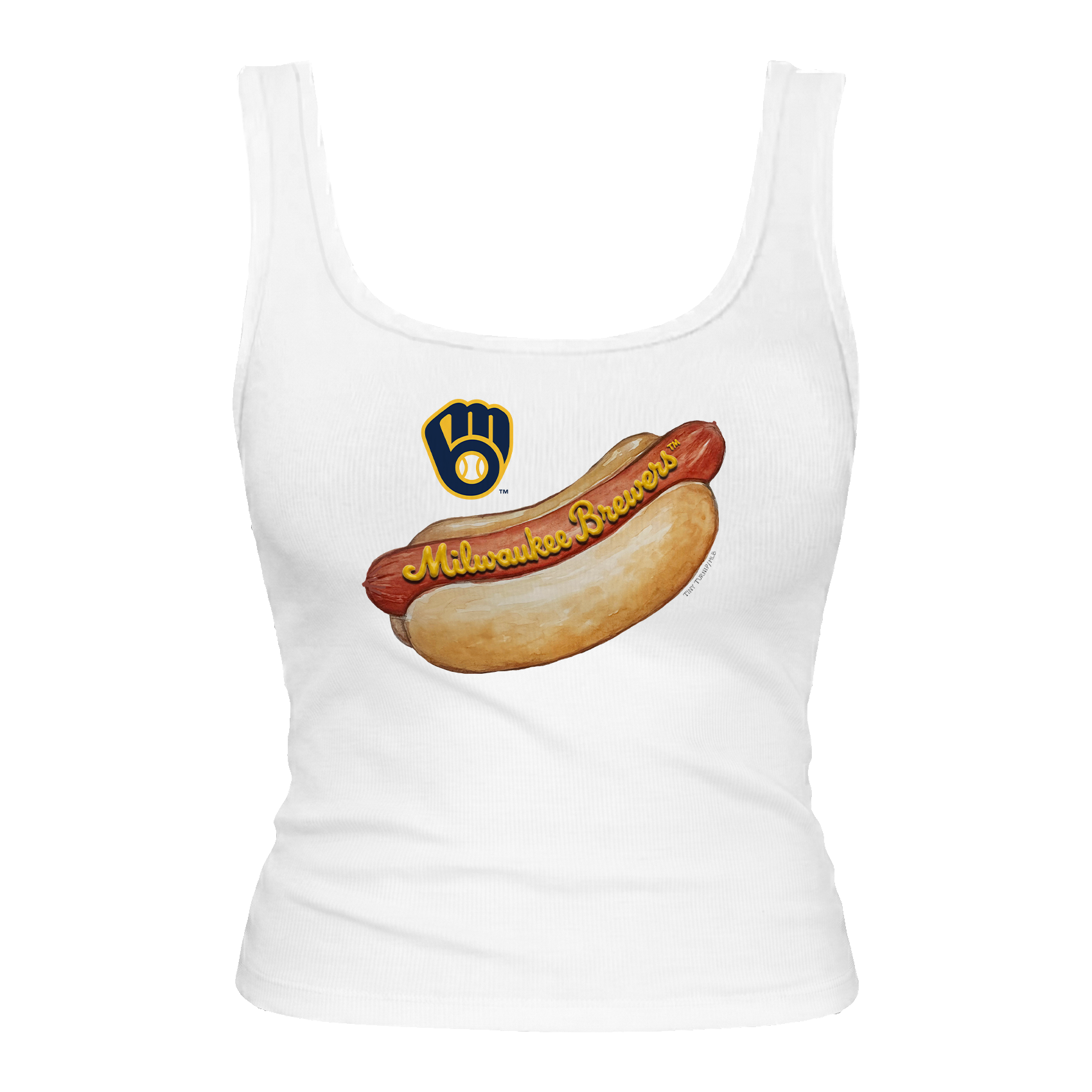 Milwaukee Brewers Hot Dog Emmy Tank