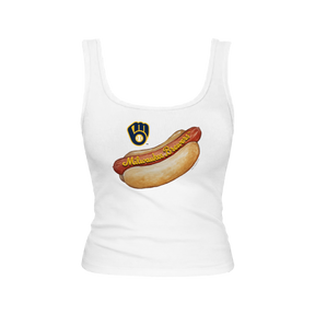 Milwaukee Brewers Hot Dog Emmy Tank