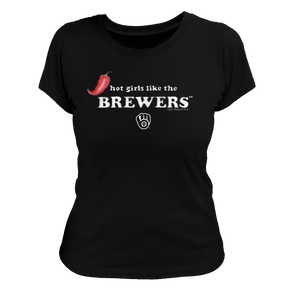 Milwaukee Brewers Hot Girls Women's Tee Shirt