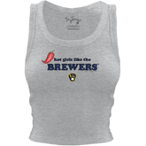 Milwaukee Brewers Hot Girls Crop Tank
