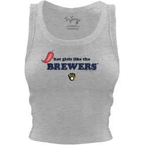 Milwaukee Brewers Hot Girls Crop Tank