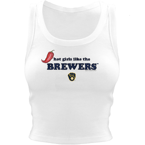 Milwaukee Brewers Hot Girls Crop Tank