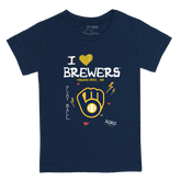 I Heart Brewers Kid's Tee Shirt - Tiny Turnip