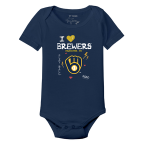 I Heart Brewers Short Sleeve Snapper - Tiny Turnip