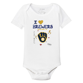I Heart Brewers Short Sleeve Snapper - Tiny Turnip