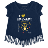 I Heart Brewers Fringe Tee - Tiny Turnip