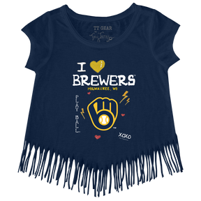 I Heart Brewers Fringe Tee - Tiny Turnip