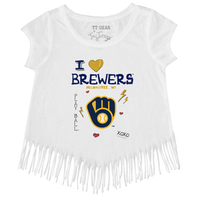 I Heart Brewers Fringe Tee - Tiny Turnip