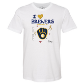 I Heart Brewers Unisex Tee Shirt - Tiny Turnip