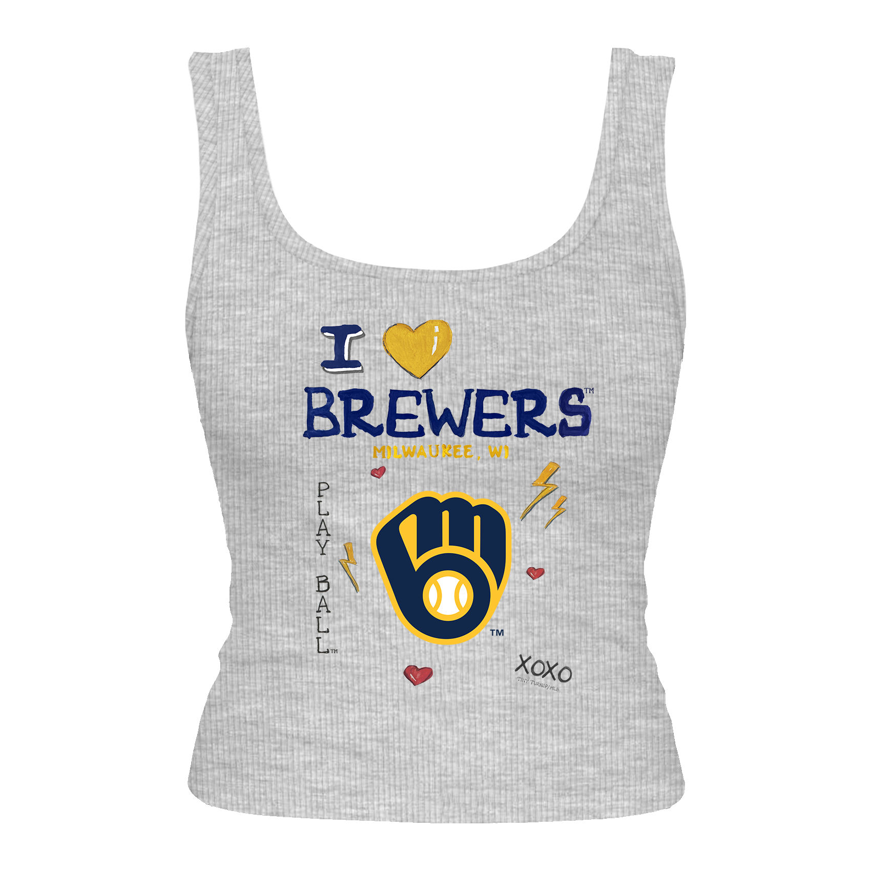 Milwaukee Brewers I Heart Brewers Emmy Tank