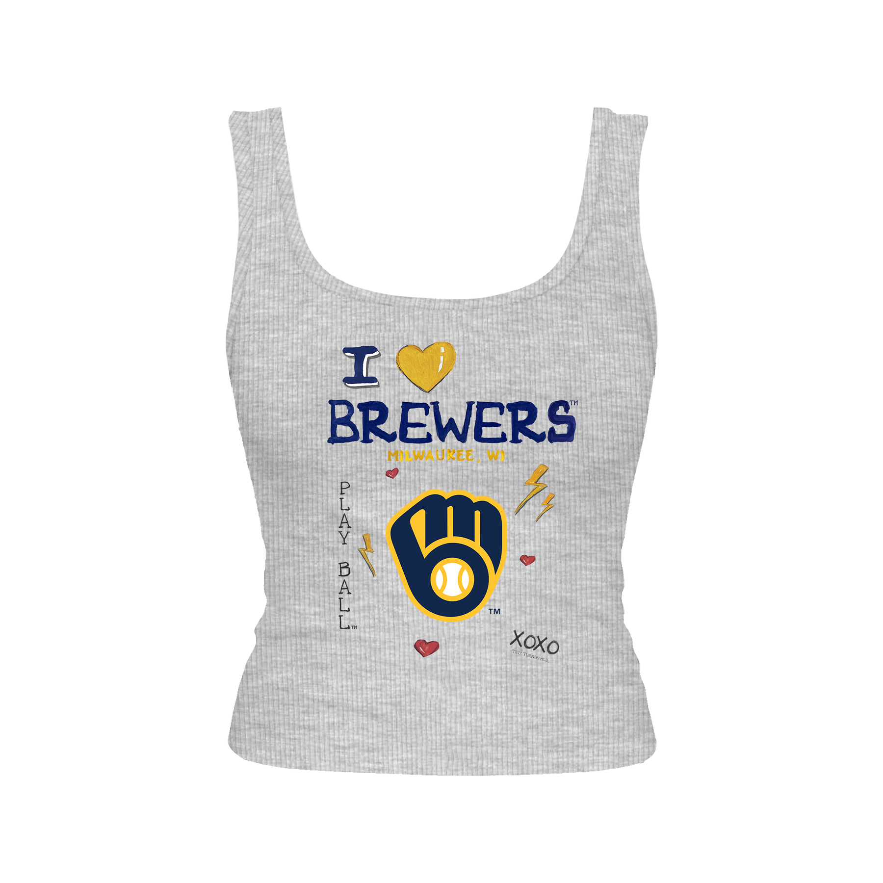 Milwaukee Brewers I Heart Brewers Emmy Tank
