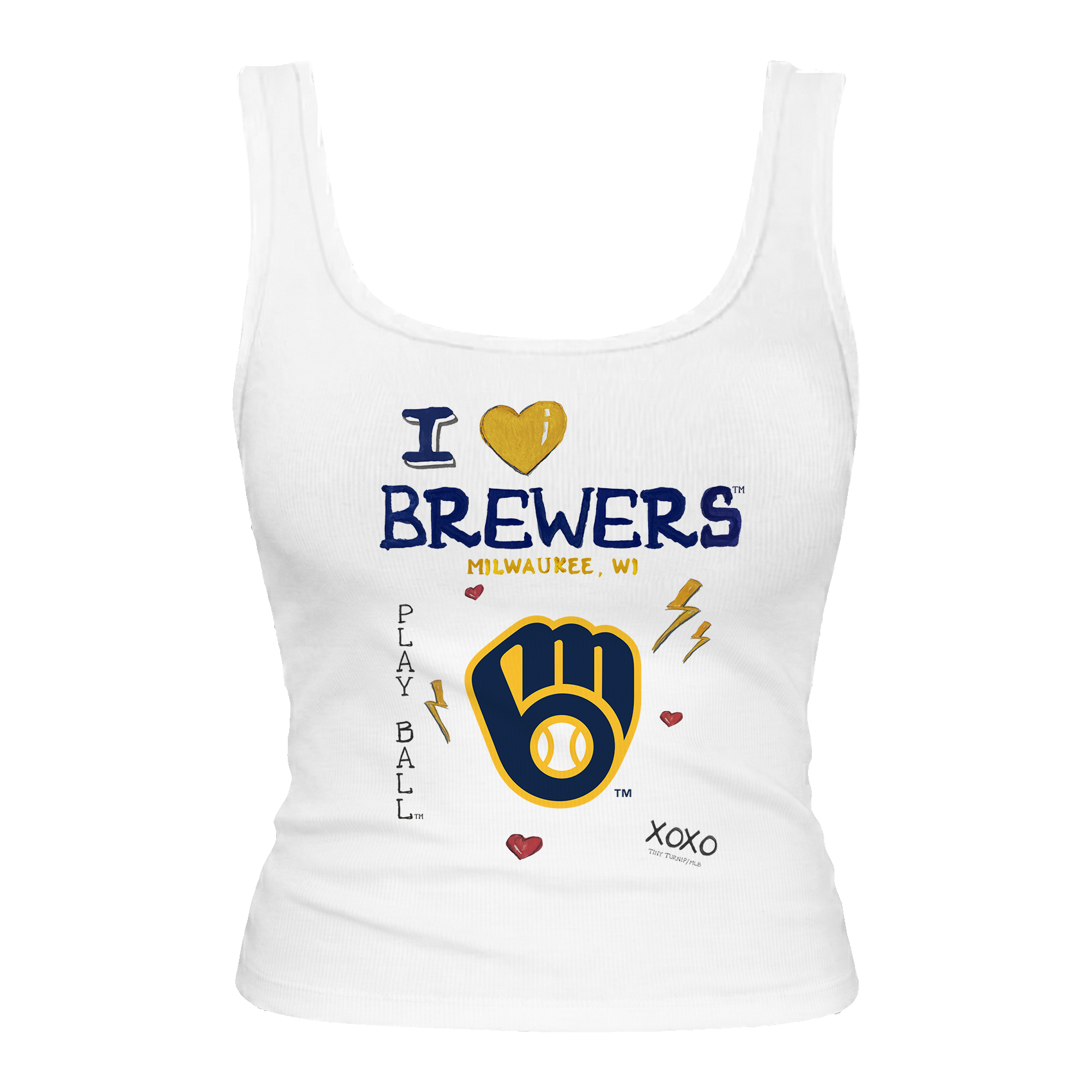 Milwaukee Brewers I Heart Brewers Emmy Tank
