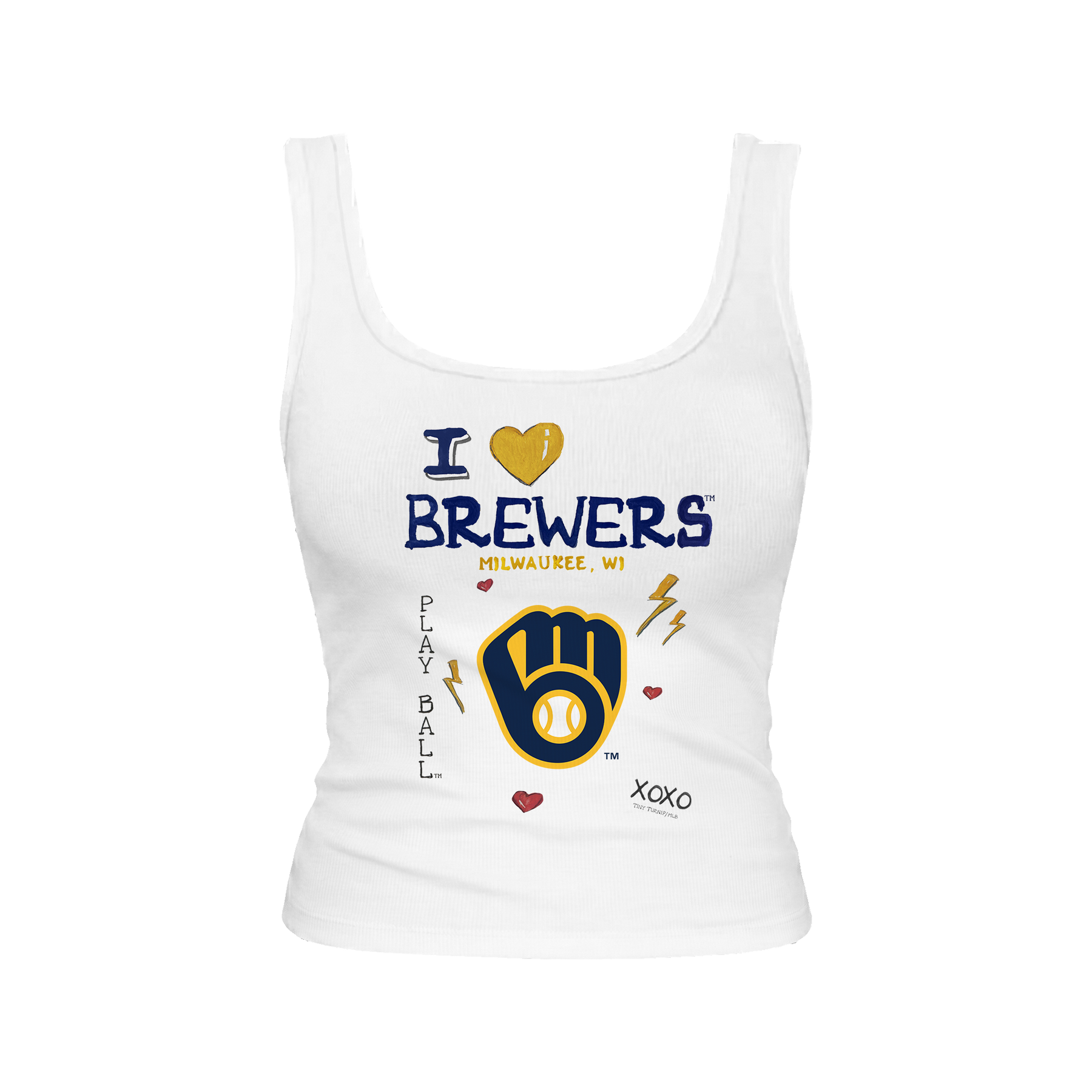 Milwaukee Brewers I Heart Brewers Emmy Tank