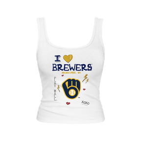 Milwaukee Brewers I Heart Brewers Emmy Tank